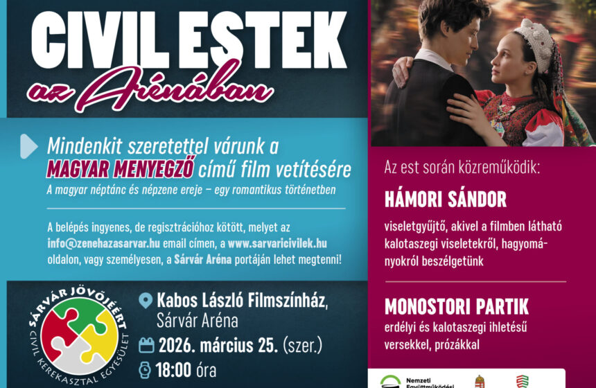 Magyar menyegző – filmvetítés és beszélgetés